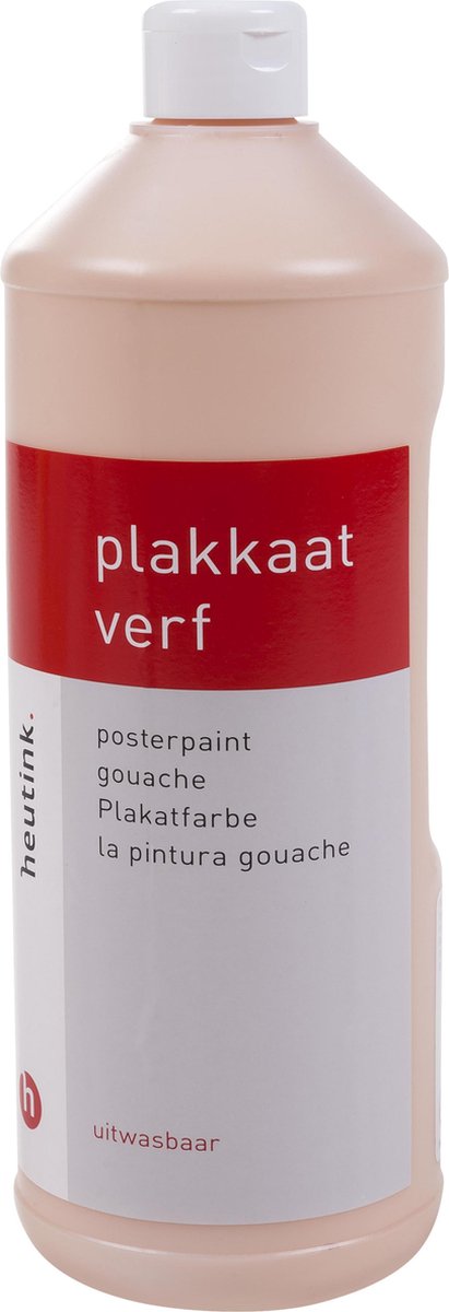 Plakkaatverf | Heutink | Zalmroze | 1 liter